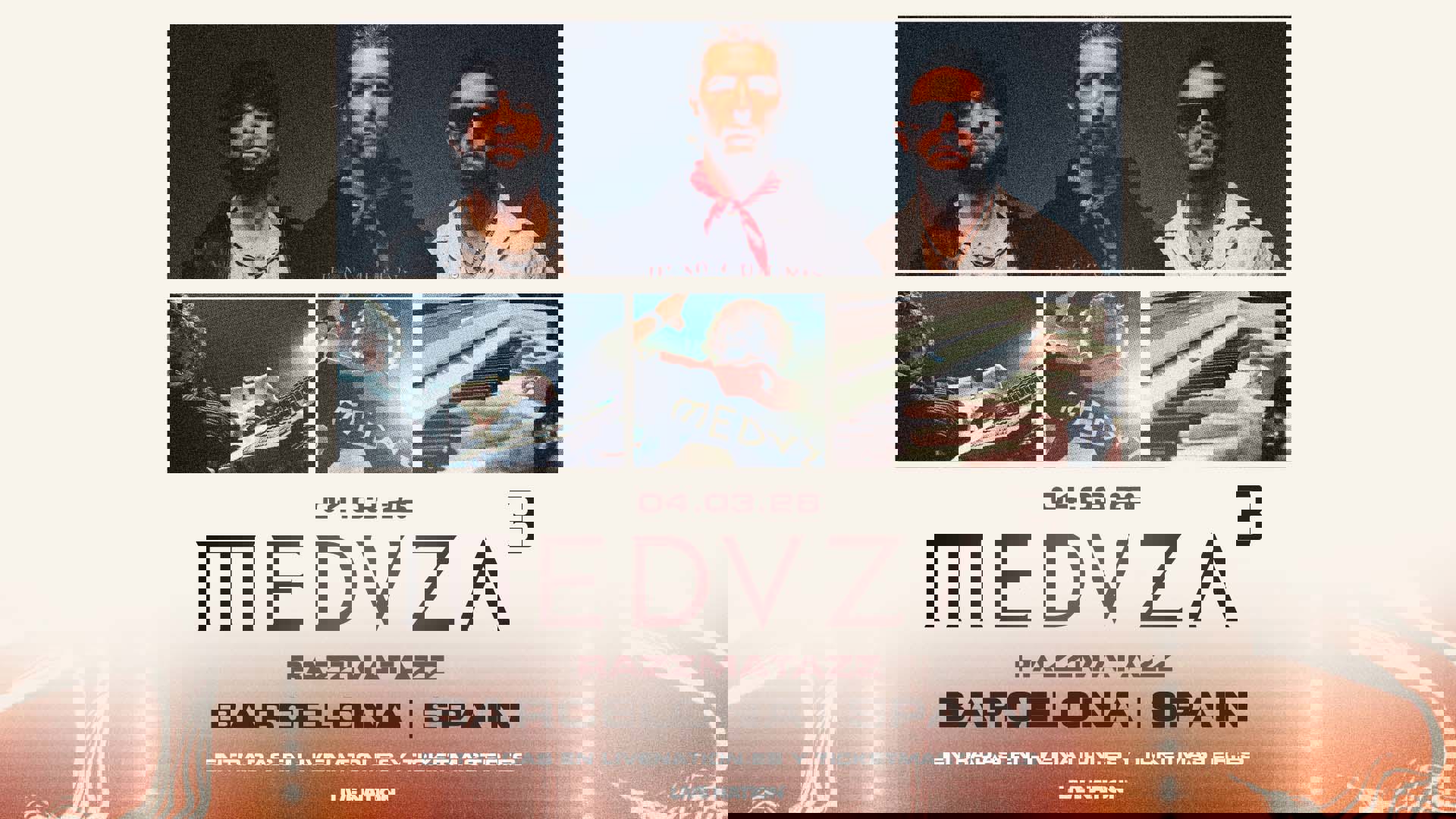 Meduza Razzmatazz concierto solicitar acreditaciones 2026